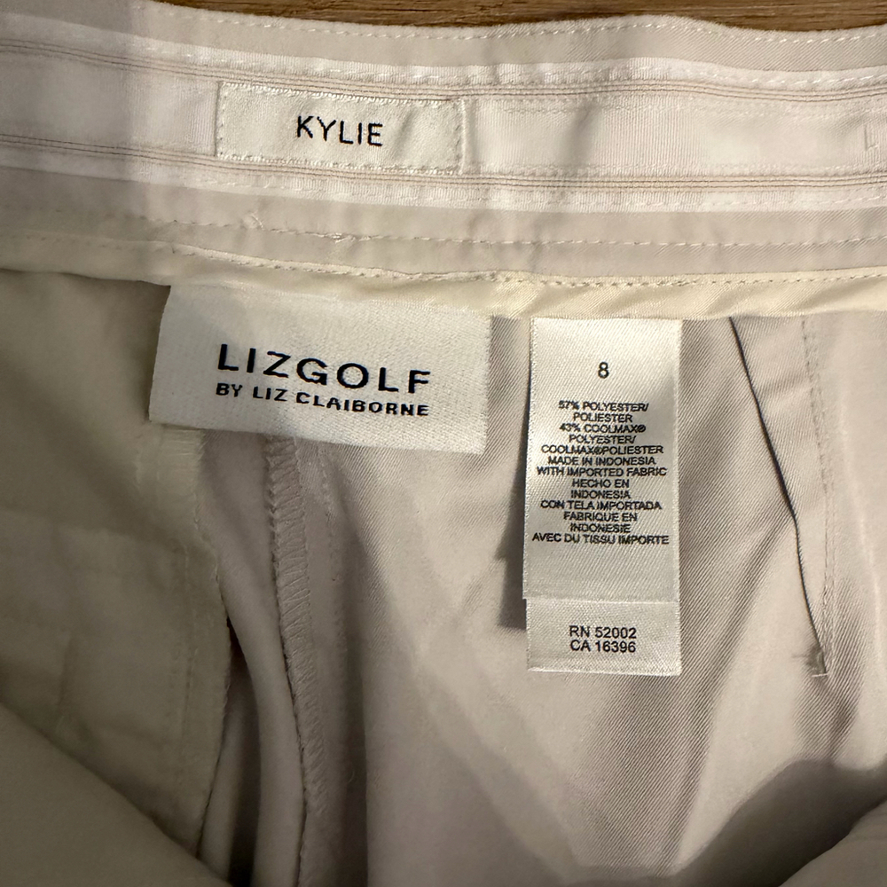 Liz Claiborne Liz Golf Khaki Pants – Women’s Size 8 - Picture 4 of 11
